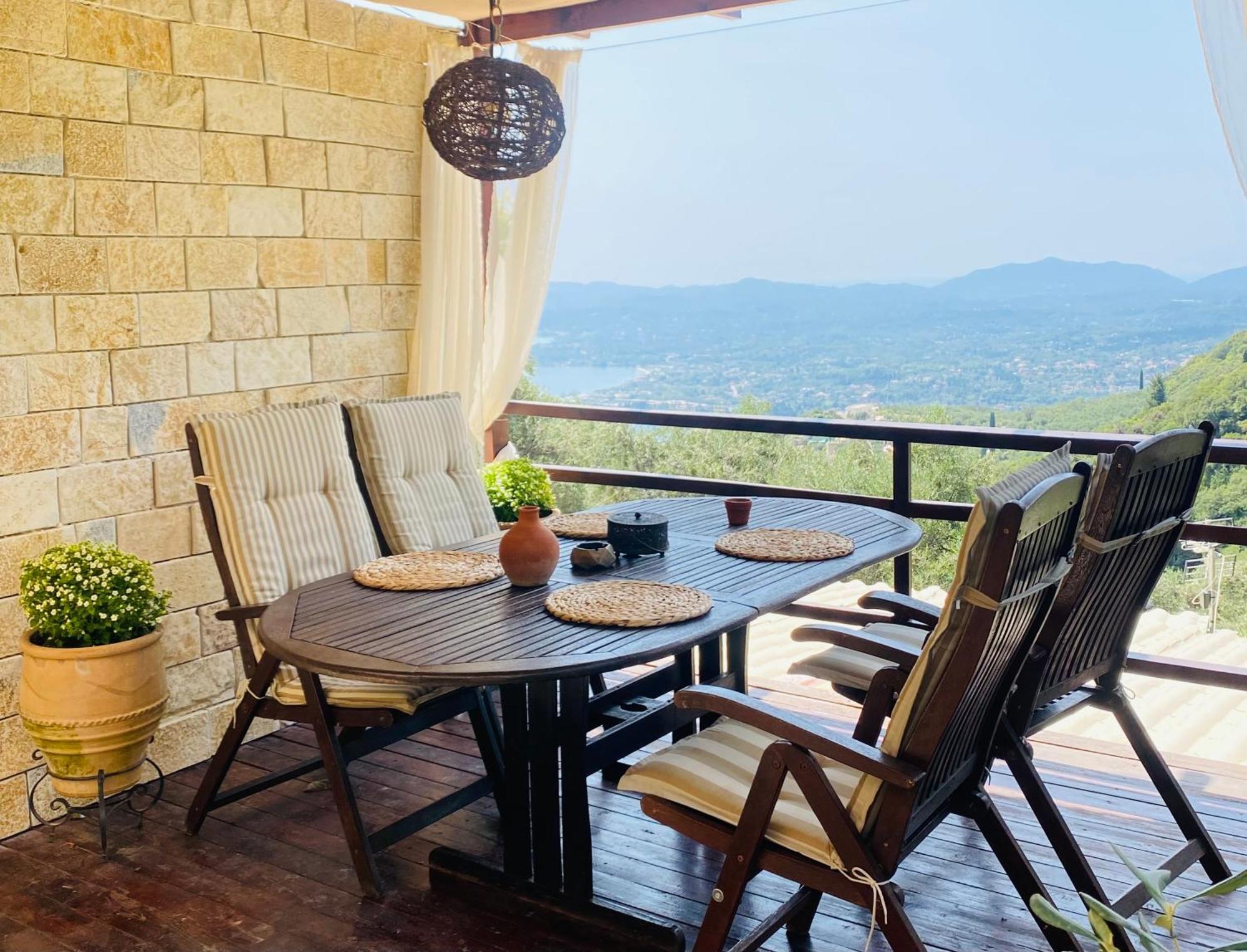 Lorantina Sea View Holiday House In Corfu - Near Barbati Beach Spartylas 외부 사진