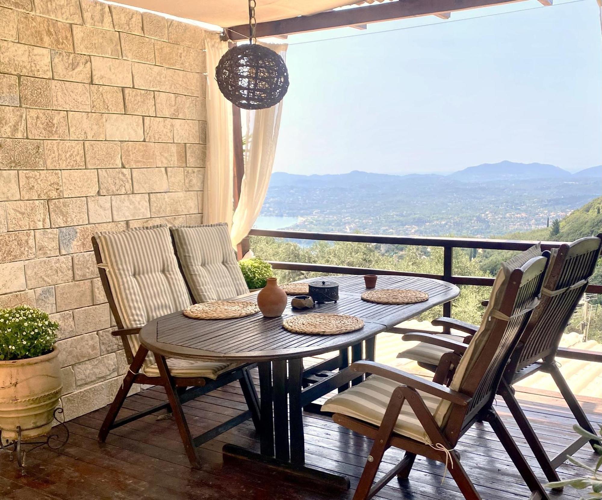 Lorantina Sea View Holiday House In Corfu - Near Barbati Beach Spartylas 외부 사진