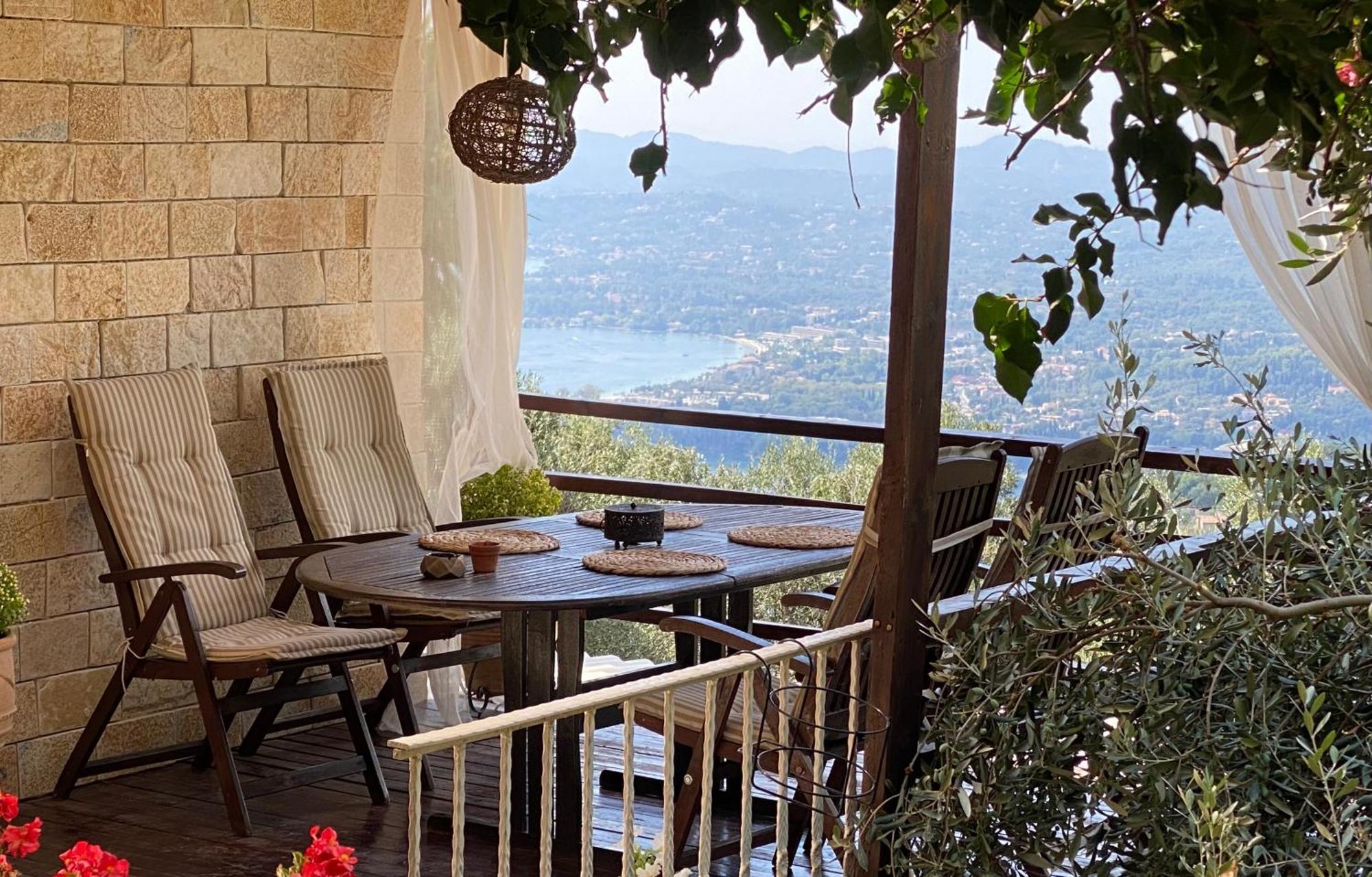 Lorantina Sea View Holiday House In Corfu - Near Barbati Beach Spartylas 외부 사진