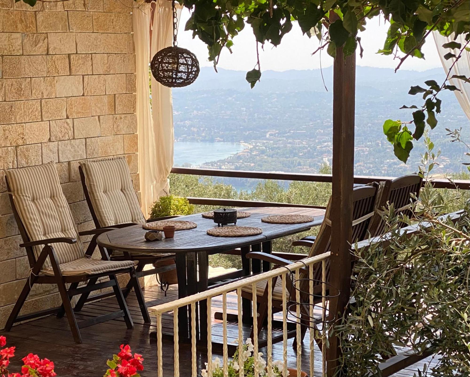 Lorantina Sea View Holiday House In Corfu - Near Barbati Beach Spartylas 외부 사진